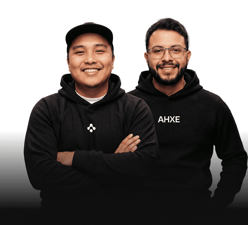 Eric Yim and Brian Alvarado of AHXE LABS